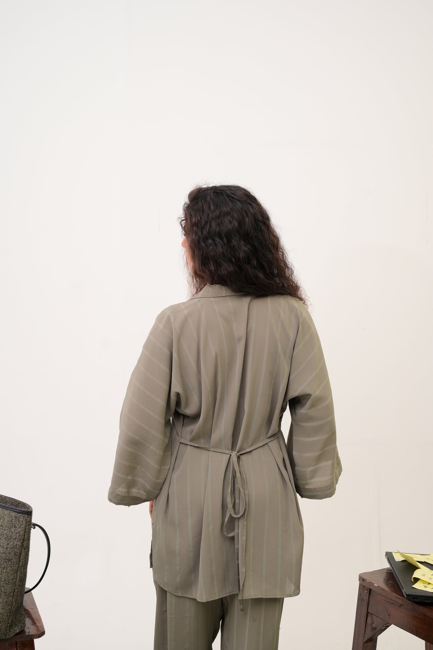 Olive Solid Co-Ord Set
