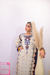 Twilight flora kaftan