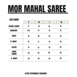 Mor Mahal Saree